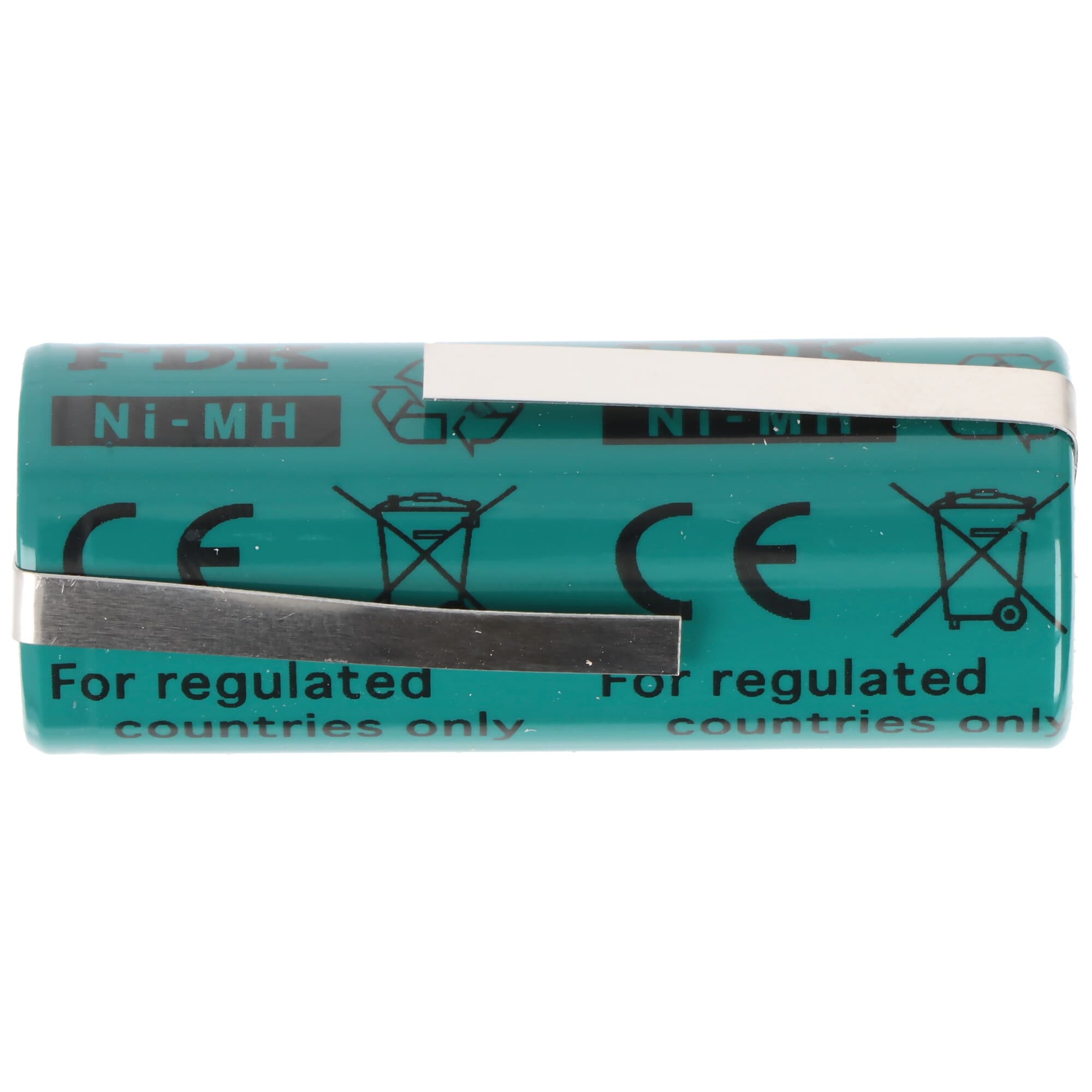 Rechargeable NiMH 4 / 5A, 43x17mm pour Braun Oral-B série Triumph (veuillez vérifier les dimensions 43x17mm)